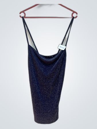 Saw It First Black Glitter Camisole Top