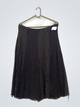 Black Polka Dot Skirt