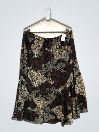 Unbranded Patterned Midi Skirt