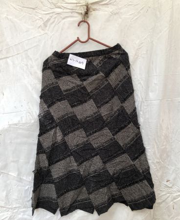 Unbranded Plaid Fringe Skirt