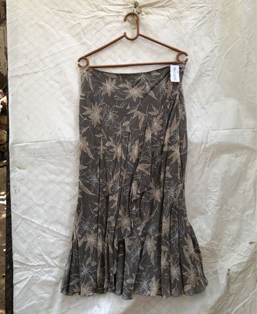Country Casuals Floral Midi Skirt