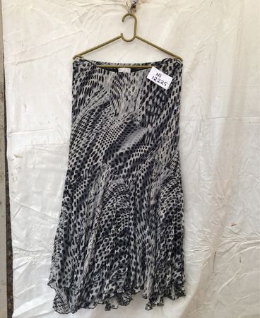 Peruna Leopard Print Flowy Skirt