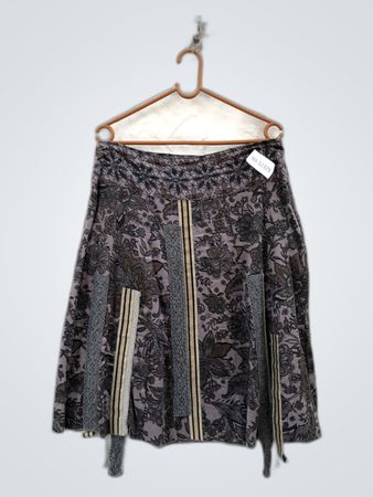 Staff Floral Embroidered Skirt