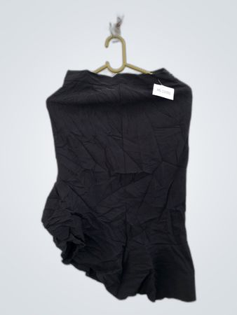 Unbranded Black Ruffled Tube Top