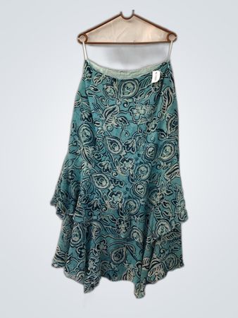 Unbranded Printed Flowy Maxi Skirt