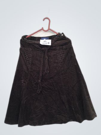 Spike and Span Corduroy Flared Skirt