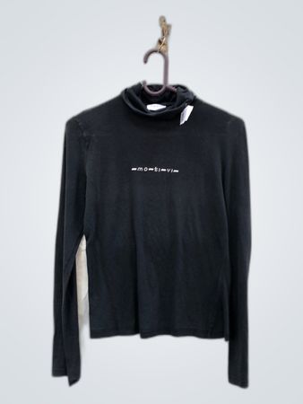 Motivi Black Turtleneck Sweater