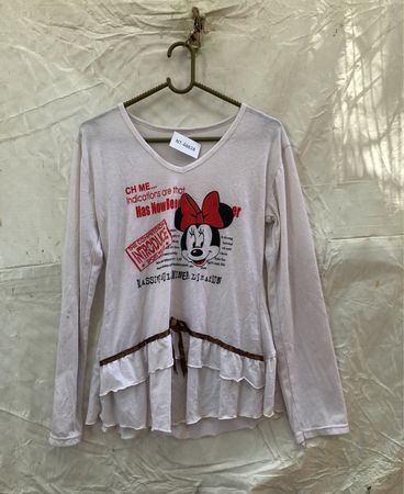 Minnie Mouse Graphic Long-Sleeve Top