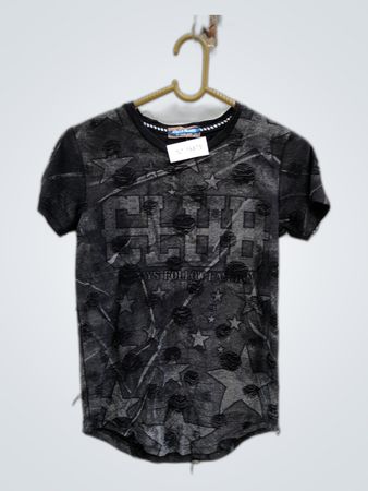 Armata Militare Distressed Star Graphic T-Shirt Kids