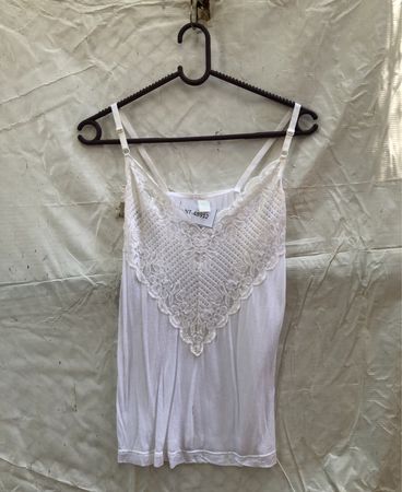 White Lace Cami Top