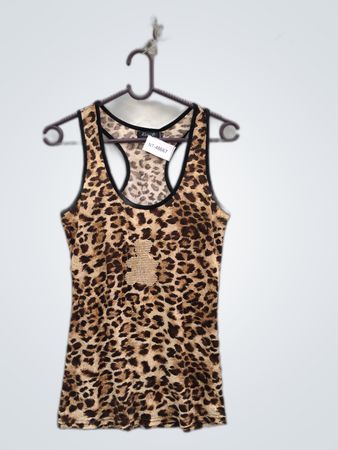 Kiventl Leopard Print Tank Top