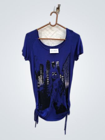 Blue Graphic T-Shirt