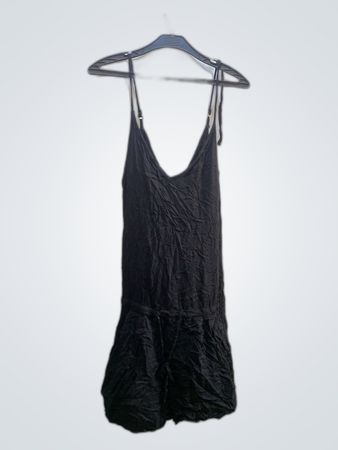 Feel The Piece Terre Jacobs Black Mini Slip Dress