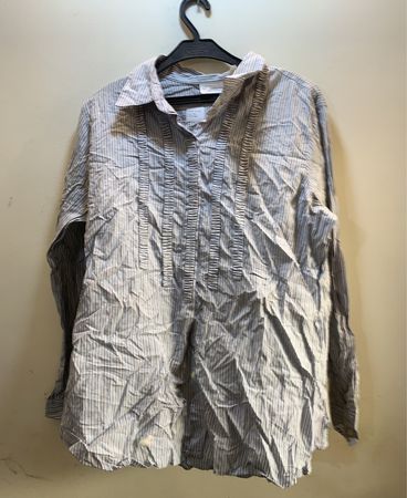 Liz Claiborne Striped Button-Down Shirt