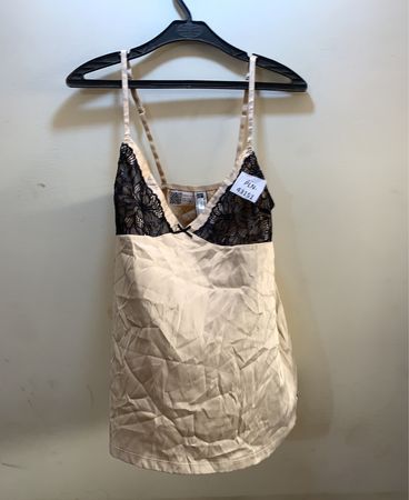 Olivia Satin Lace Cami Top