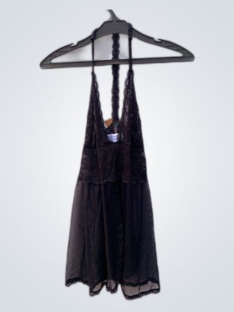 Victoria's Secret Black Lace Cami Top