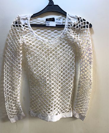 White Crochet Top