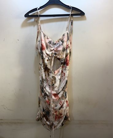 Double Crazy Floral Mini Dress