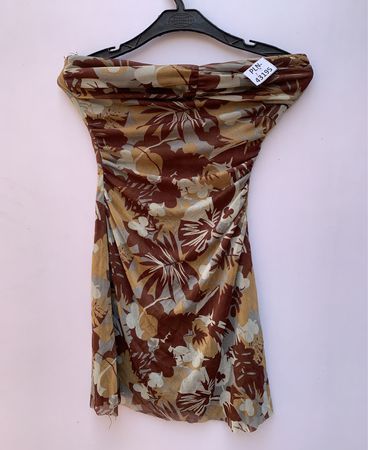 Ruby Rox Strapless Floral Mini Dress