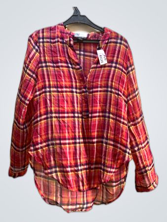 American Dream Plaid Long Sleeve Shirt