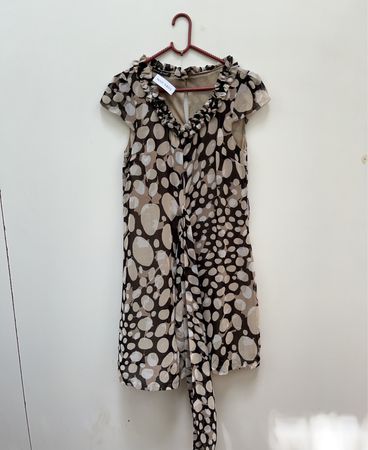 NSD Polka Dot Ruffle Mini Dress
