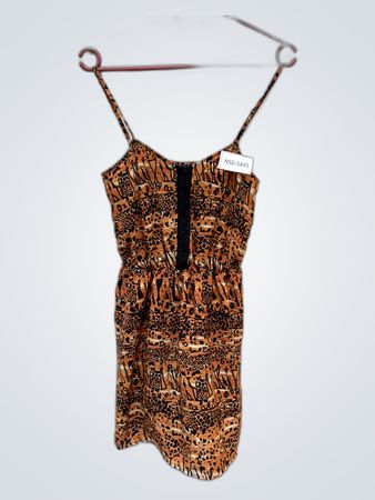 Sparkle & Fade Leopard Print Cami Dress