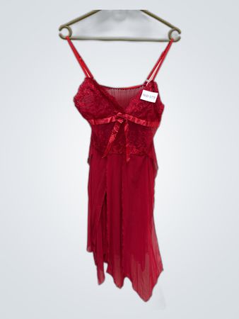 Red Lace Chemise