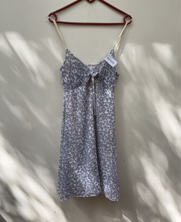Floral Print Spaghetti Strap Mini Dress