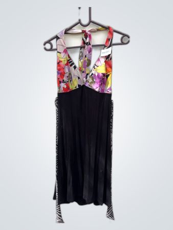 Unbranded Floral Halter Mini Dress
