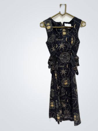 Spin Doctor Sleeveless Mystical Mini Dress