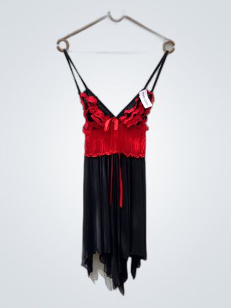 Unbranded Red and Black Lace Babydoll
