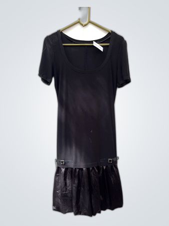 Unbranded Black Short Sleeve Mini Dress