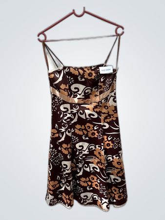 Zofix Floral Bandeau Mini Dress