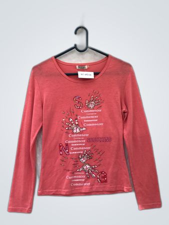 Meling Fashion Graphic Long-Sleeve T-Shirt