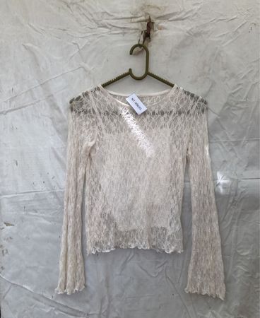 Unbranded Long Sleeve Lace Top