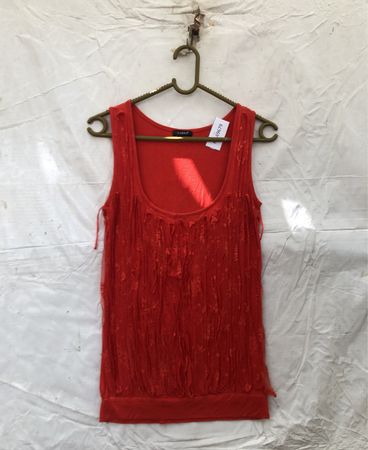 Sabra Fringed Tank Top