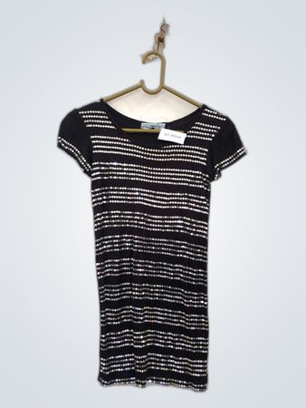 Red Herring Black Sequin Top