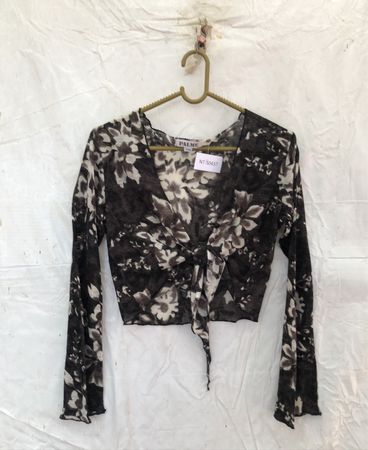 Palmme Floral Sheer Blouse