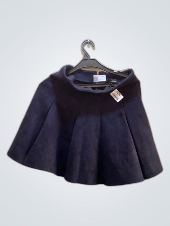 Tallulah Navy Pleated Mini Skirt