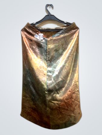 FaithVintage Metallic Skirt