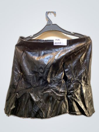 Black Leather Skirt