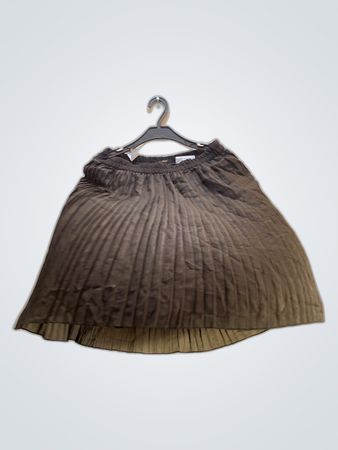 Let's Be Beautiful Black Pleated Mini Skirt