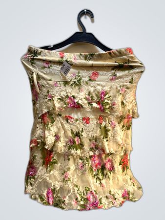 Street Society Floral Lace Top