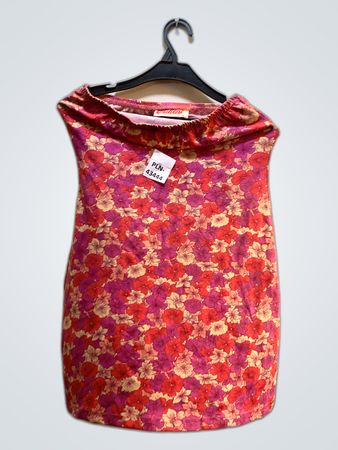 Clunder Clothing Floral Strapless Mini Dress