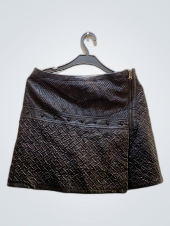 Black Leather Skirt