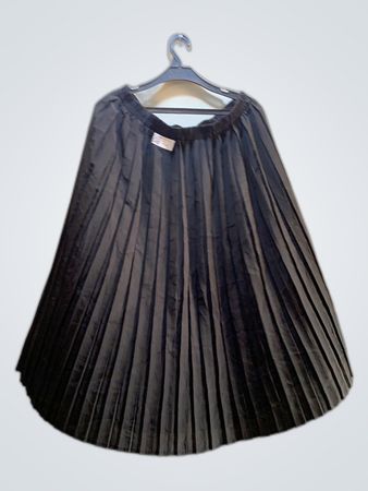 Black Pleated Skirt