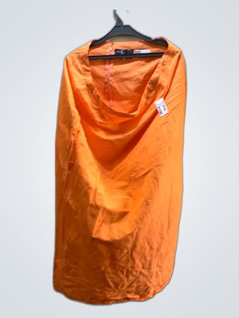Dina K Orange Maxi Dress