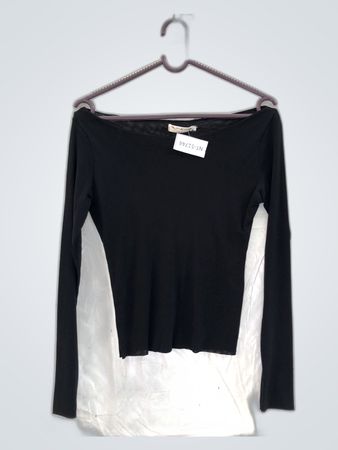 KAOS Black Long-Sleeve Top