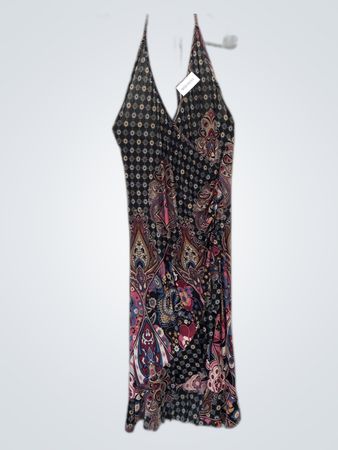 Women's Paisley Halter Neck Dress