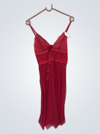 Red Lace Chemise